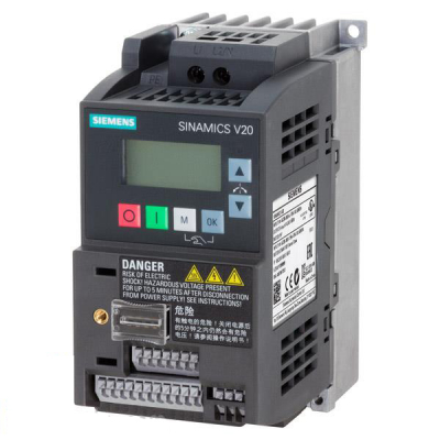 اینورتر زیمنس V20 با توان 0.75KW فیلتردار مدل 5BB17-5AV0
