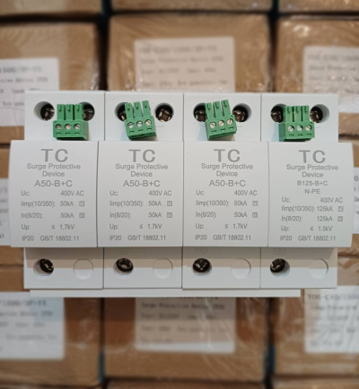 سرج ارستر 4 پل تیپ B+C به همراه کانکتور ۱۲۵کیلو آمپر شرکت TC